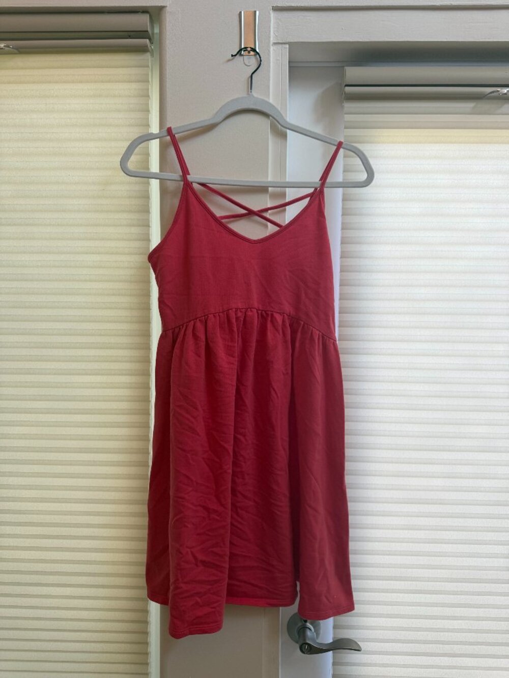 Wild Fable Coral Strappy-Back Midi Dress – Size S